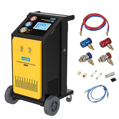 Refrigerant Recovery Recharge Machine Fully Automatic A/C System Filling Machine • $3199