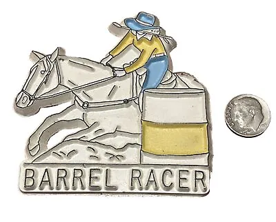 Vintage Magnet Barrel Racer With Horse And Rider • $5.99