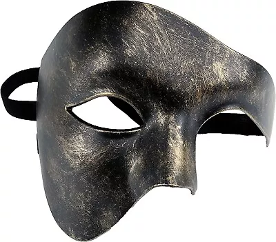 £9.69 • Buy Craft Pretty Party Prom Masks Luxury Masquerade Black And Gold Masks