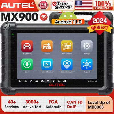 2024 Autel MaxiCheck MX900 Full Bidirectional Scanner Tool 40+ Service MK808S • $529