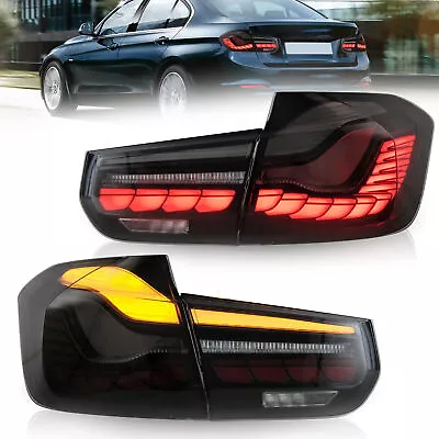 2*VLAND LED Tail Lights Smoked For BMW 3-Series F30 F35 F80 Sedan 2013-2018 2014 • $299.99