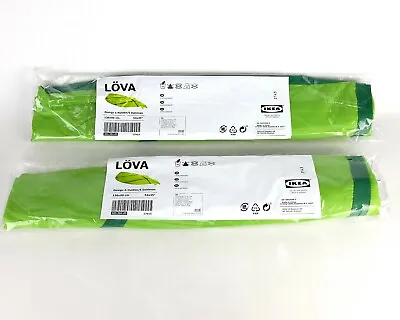 (Lot Of 2) IKEA LÖVA Wall Mount Bed Canopy Tents Leaf Green Cozy New 54x35   • £59.54