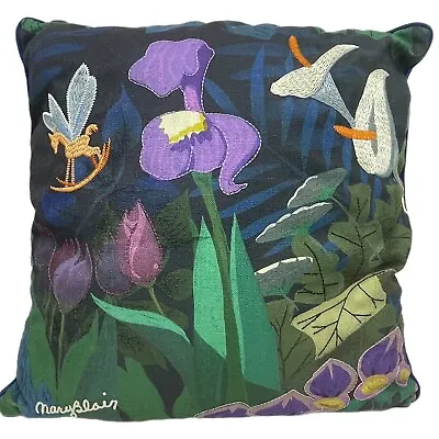 Disney Alice In Wonderland 70th Art By Mary Blair - Pillow Cushion 18” X 18” NEW • $34.95