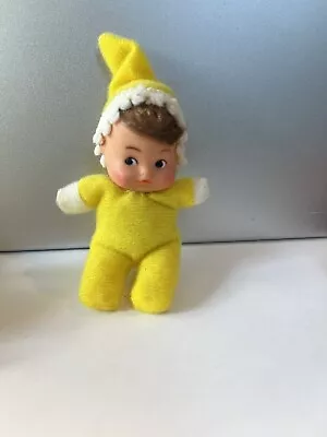 Vintage Fun World Little Miss Matchpack Doll Yellow Hong Kong Bx60 • $9.50