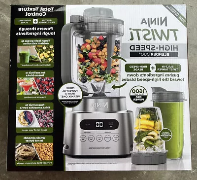 $119.99 • Buy Ninja TWISTi Blender DUO Smoothie Maker - Gray (SS151)
