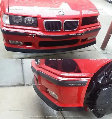 ABS Plastik BMW E36 M3 FRONT Lip Spoiler BUMPER Splitter M Sport GLOSS • $153.01