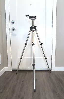 Manfrotto 190SH Professional Aluminium Vintage Tripod With 056 Photo Head • $135