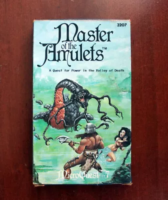 Master Of The Amulets The Fantasy Trip 1981 Metagaming W/ Box • $19.95