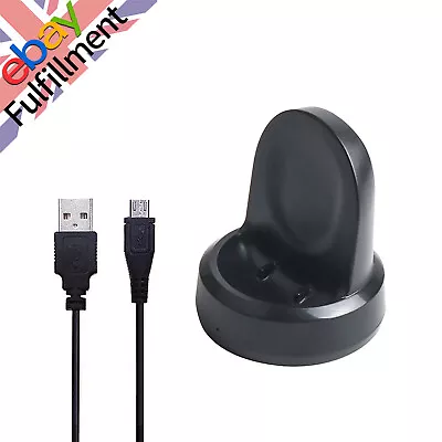 Smart Wireless Charger Charging Dock Holder For Galaxy Watch Gear S2 S3 R800 • £11.87
