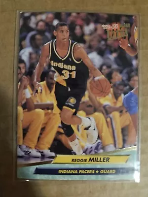 1992-93 Fleer Ultra Reggie Miller #78 Basketball Card Indiana Pacers HOF MINT  • $0.25