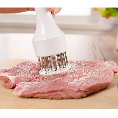 New Professional Meat Tenderizer With Stainless Steel Needle Prongs Kitchen Tool • $7.50