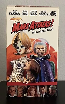 Mars Attacks! Vhs - Tested • $5.95