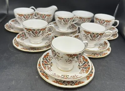 Colclough Bone China Royale 20 Piece Tea Set Cups Saucers Side Plates • £23.75