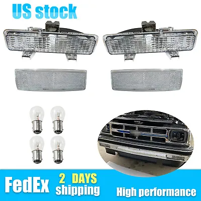 For 83-94 Chevy Blazer & 82-93 Chevy S10 Front Corner + Bumper Signal Lights  • $34.99