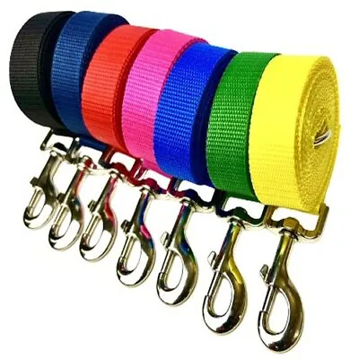 Dog / Horse Training Lead 3FT - 100FT Long Strong Leash Recall Line Made In UK • £6.71