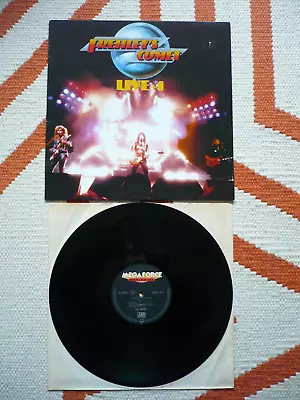Kiss / Ace Frehley's Comet Live + 1 Vinyl 1988 Megaforce 1st Press Mini LP EXC • £13.99
