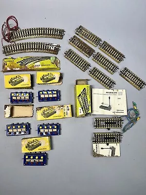 Marklin HO M Track Lot 5103 Curved Power 5112 5107 1/2  7210 Controllers • $45