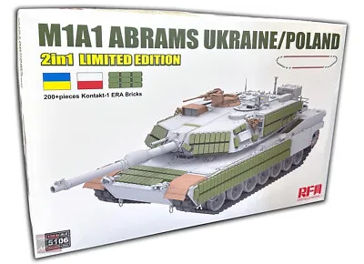 1/35 Ryefield M1A1 Abrams Ukraine / Poland • $51.58