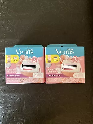 Gillette Venus Comfort Glide 8 Count Cartridges  (6 White Tea +2 Olay Total) • $21