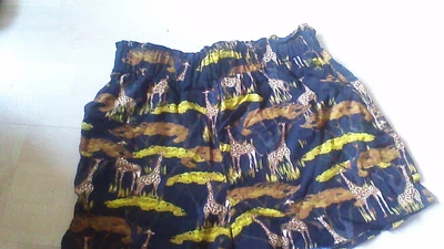 Primark Ladies Shorts Size 14 Safari Giraffe Print New No Tags Been In Draw.. • £5