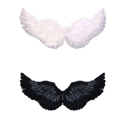 Women Child Girls Angel Feather Wing Photo Props Dance Show Party DIY Decoration • $11.69