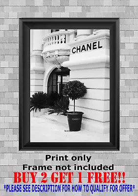 £3 • Buy Fashion Designer Glam Coco D6 Wall Art Poster Photo Print Picture, Gift A5 A4 A3