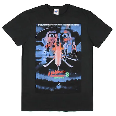 A Nightmare On Elm Street 3 Dream Warriors Men's Freddy Krueger T-Shirt Tee • $19.99