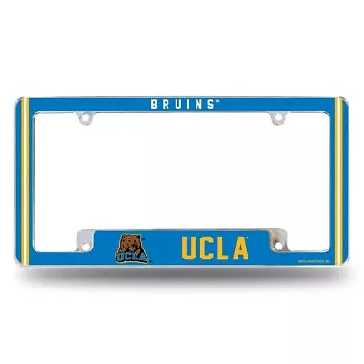 UCLA Bruins Chrome Metal License Plate Frame With Full Frame Team Color Graphics • $21.97