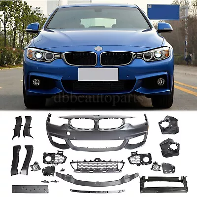 Fits 2014-2020 BMW F32 4 Series M-Tech Style Front Bumper W/ PDC W/ Fog Lights • $486.50