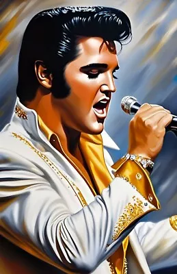Elvis Inspired Fan Art Elvis Presley  • $3.11