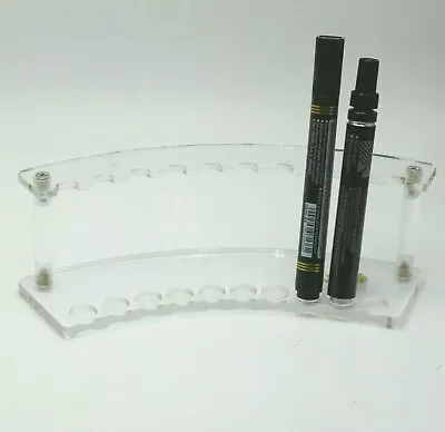 £10.99 • Buy Acrylic Perspex  10 Holes Pen Counter Table Display Stand