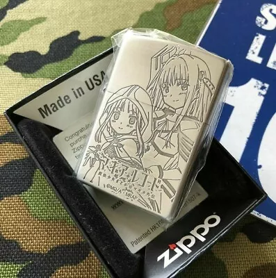 Zippo Magia Record Puella Magi Madoka Magica Side Story Silver Etching Lighter • $88.79