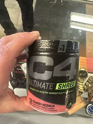 Cellucor C4 Ultimate Shred 7.4oz Pre Workout Powder - Strawberry Watermelon • $25