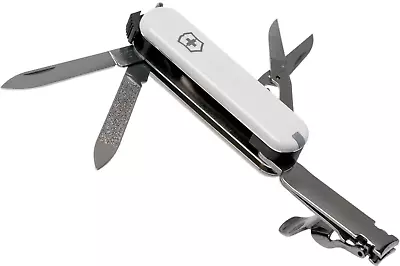 Victorinox Swiss Army Knife - Key Chain - Nail Clip 580 -White (64637) • $32.99