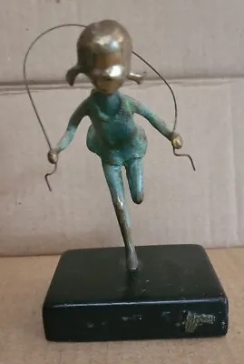 Malcolm Moran-bronze-girl Jumping Rope  • $40