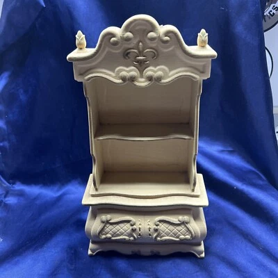 $20 • Buy Vintage 1960’s Suzy Goose Barbie Doll French Provincial Hutch Pull Out Drawer