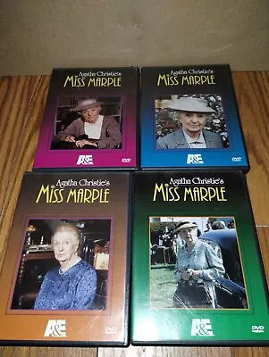 A&E Agatha Christie's Miss Marple Lot Of 4 DVDs. • $0.99