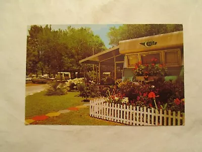 Florida Postcard Mobile Home Rainbow Court Largo FL • $5.99