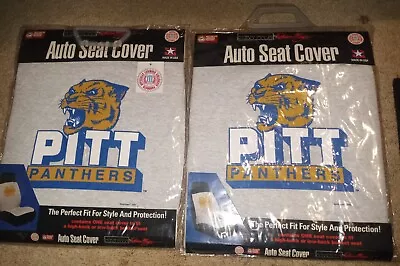 Vintage 80s 90s PITT PANTHERS Auto Car Seat Covers NWT NCAA FOOTBALL  • $39.99