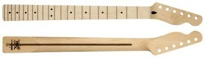 NEW Mighty Mite Fender Lic Telecaster Tele NECK Maple 22 Frets V Shape MM2905V-M • $149.80