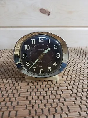 Vtg Westclox BIG BEN Wind Up Alarm Clock USA Made-Glow In Dark-Retro See Descrip • $24.99