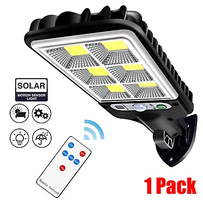 1200W Outdoor LED Solar Street Wall Light PIR Motion Sensor Garden Security Lamp • $6.13