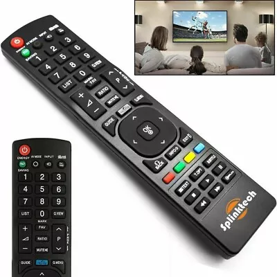 New Replacement 3D HD TV LG Remote Control For Works AKB72914202 LED LCD Plasma • £5.75