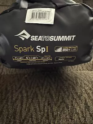 Sea To Summit Spark I Ultralight 40 Degree Down Sleeping Bag Lightly Used • $150