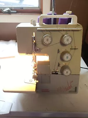 Bernina Bernette Serger Funlock 004 Sewing Machine W/ Pedal WORKING CONDITION • $175