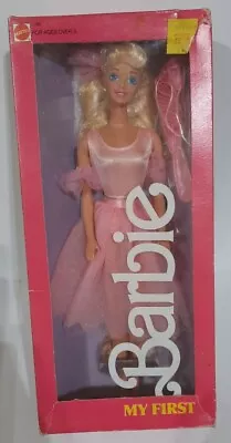 Vintage 1986 My First Barbie Ballerina Doll Mattel NOS NRFB  • $32.50