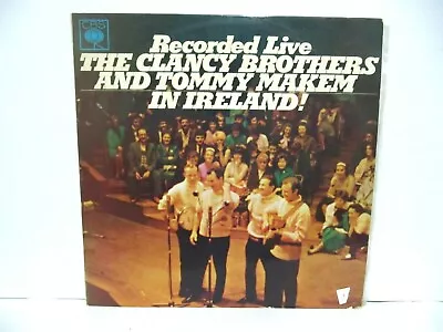 The Clancy Brothers And Tommy Makem In Ireland! Recorded Live Vinyl Record • $50.56