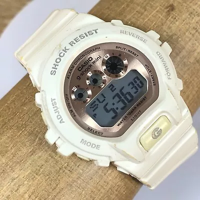 CASIO G-SHOCK MINI GMN-691-7BJF White / Pink Gold Women's Watch • $29.95