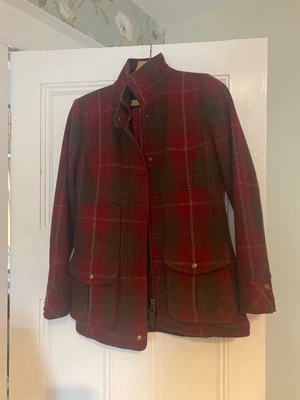 £78 • Buy Joules Ladies Fieldcoat Red Tweed Jacket