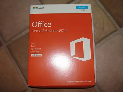 Microsoft Office Home And Business 2016 • £165